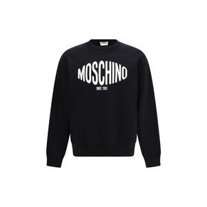 Moschino Black Cotton Men's Sweatshirt